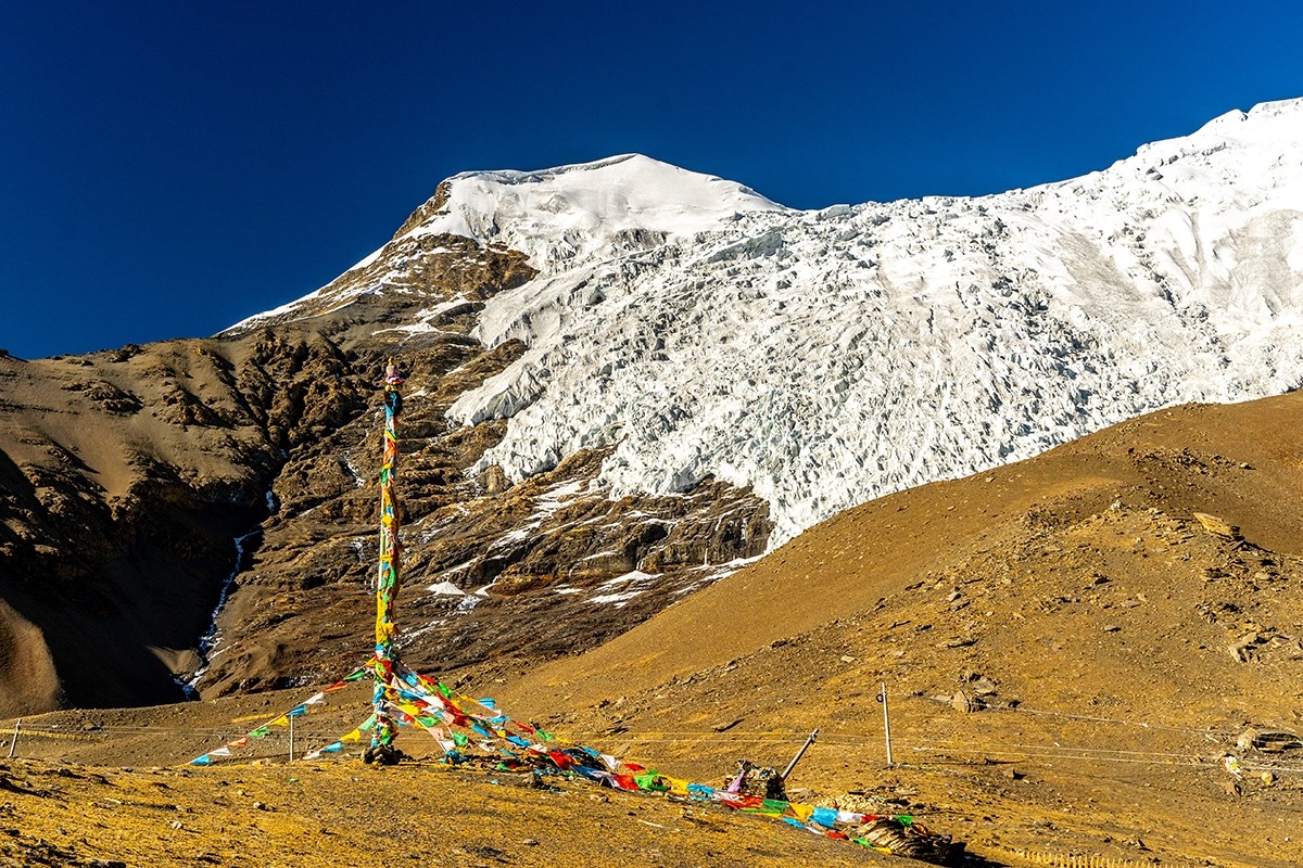Gletscher in Tibet