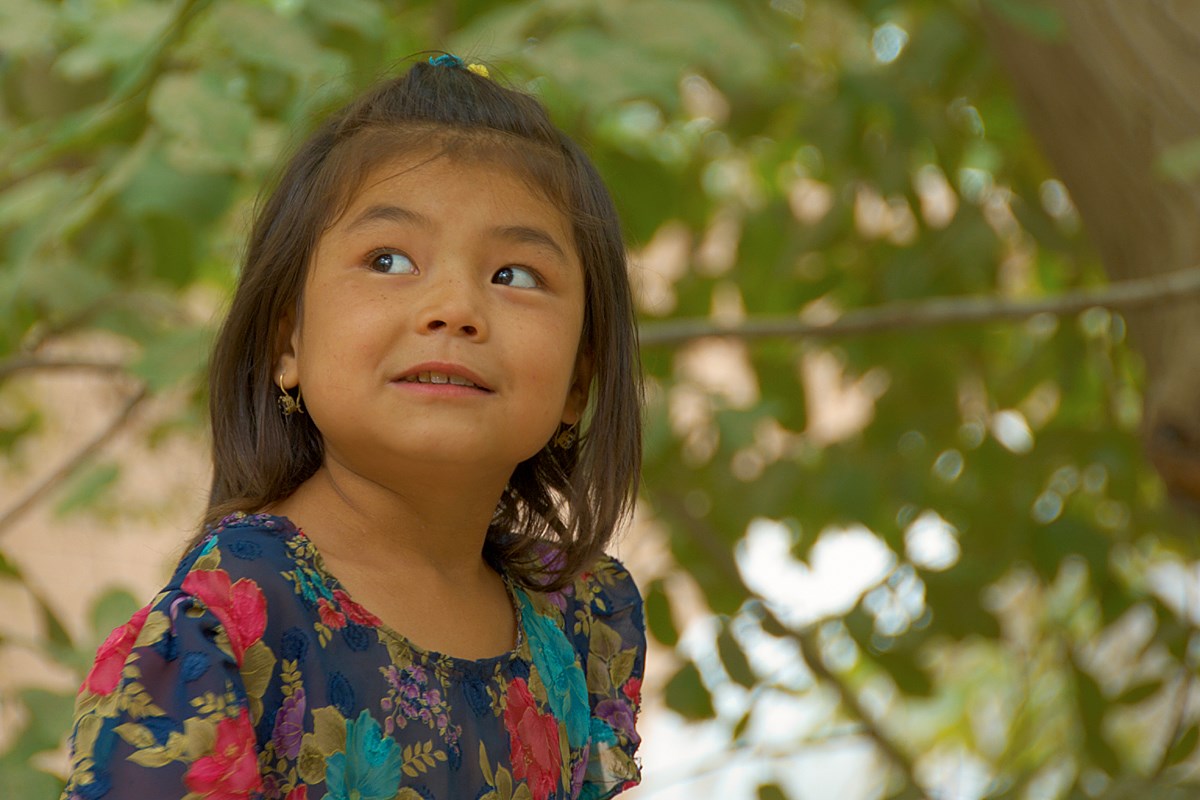 Mädchen in Kashgar