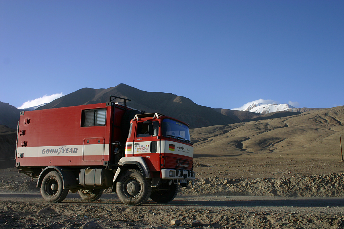Selbstfahrt auf der Xinjiang - Tibet Strasse
