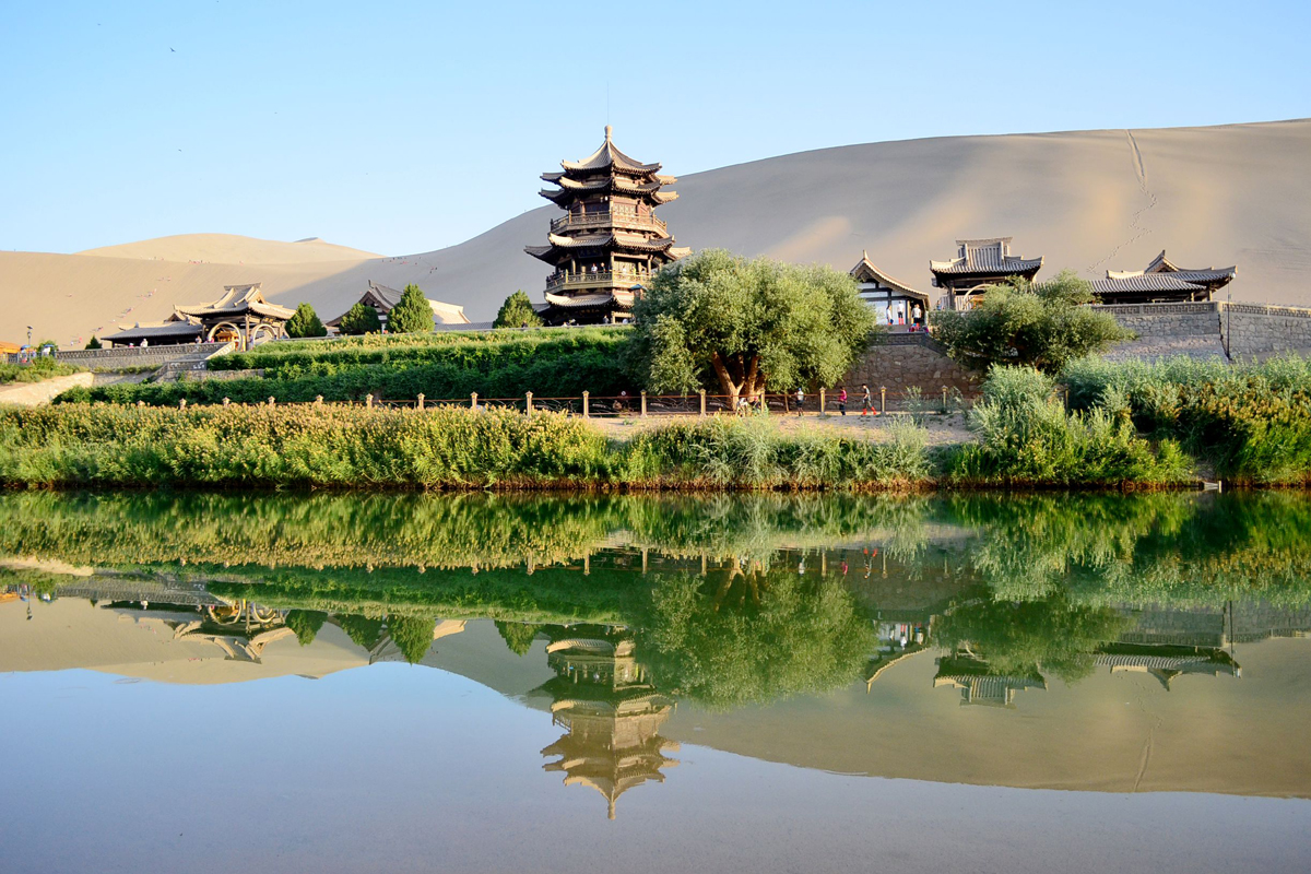 Mondsichelsee in Dunhuang