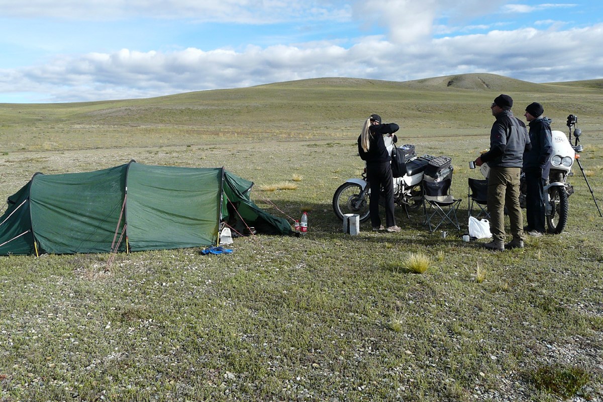 Motorradfahrt in Tibet