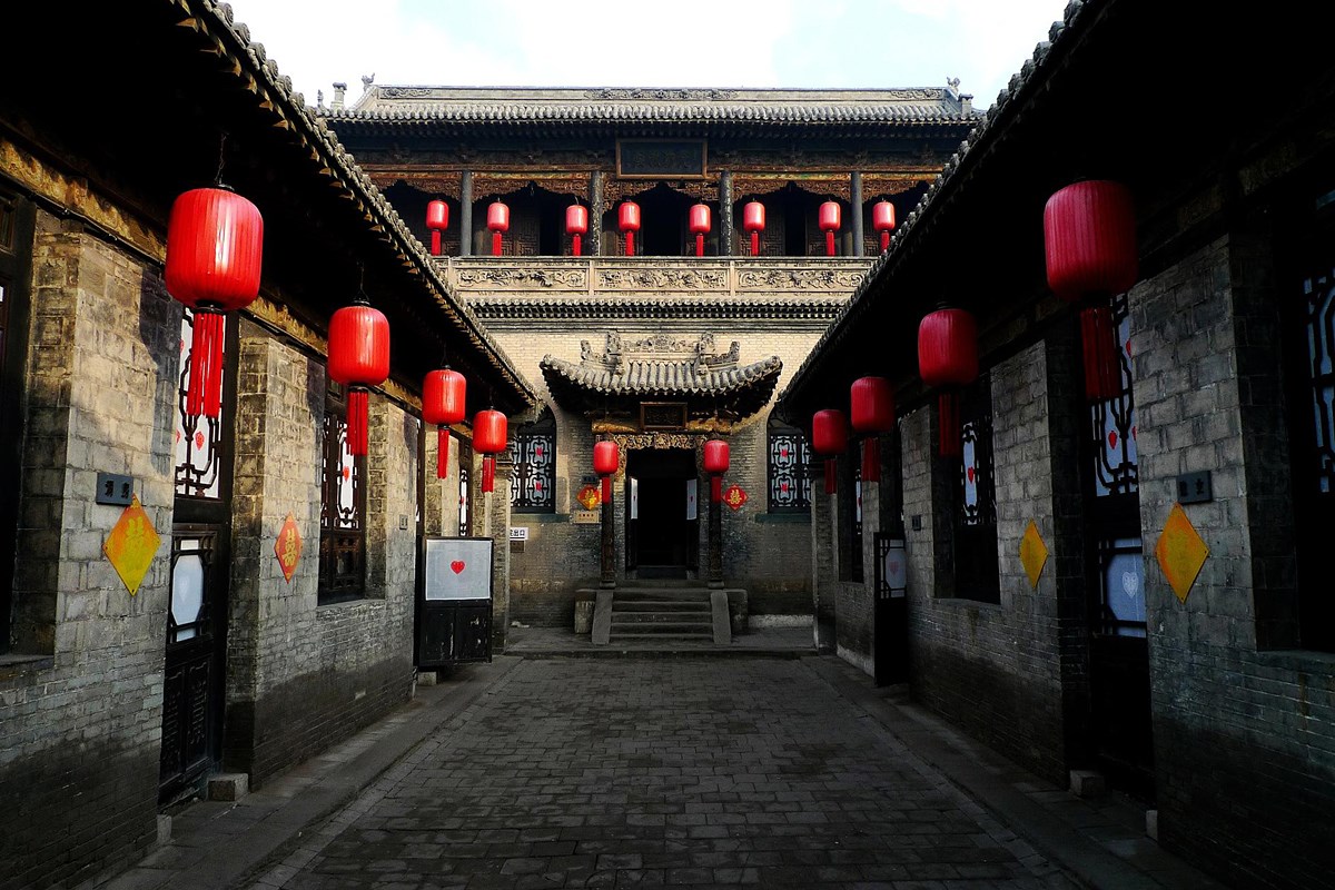 Hof der Familie Qiao in Pingyao