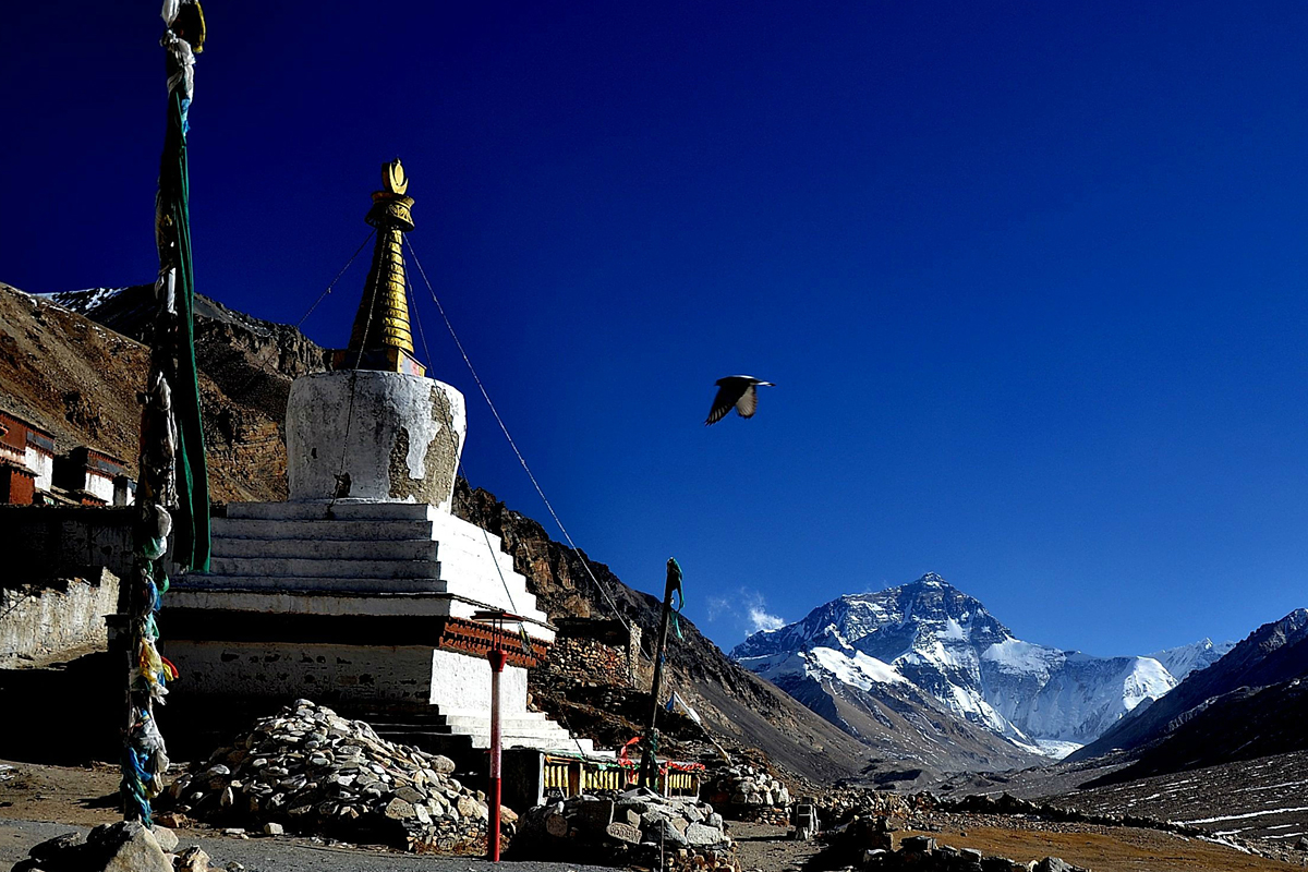 Rongbuk und Everest