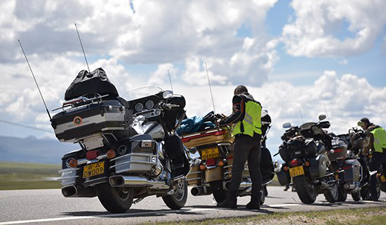 Motorradreise von Sichuan nach Tibet auf 318 Highway