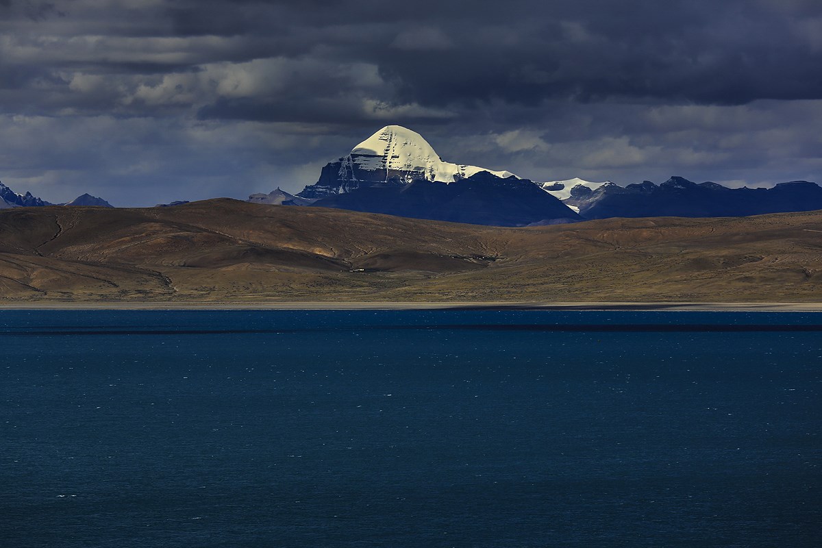 Heiliger Berg Kailash und Heiliger See Manasarovar