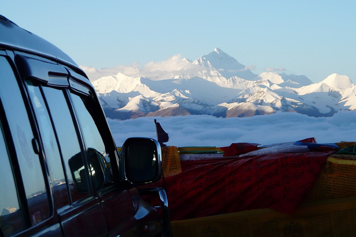 Selbstfahrt zu Everest, Himalaya