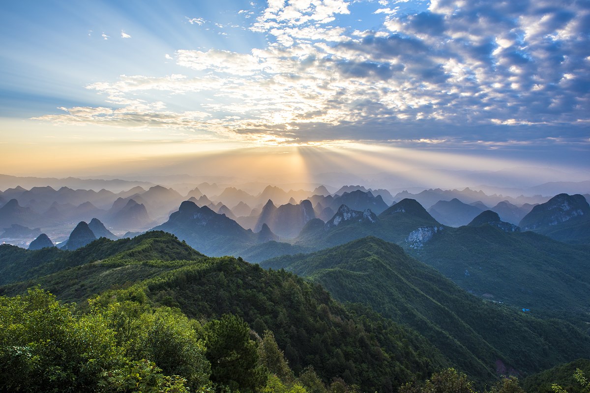 Landschaft von Yangshuo