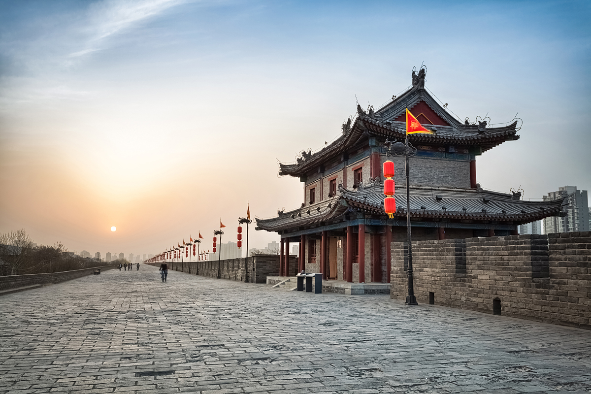 Altstadtmauer in Xian