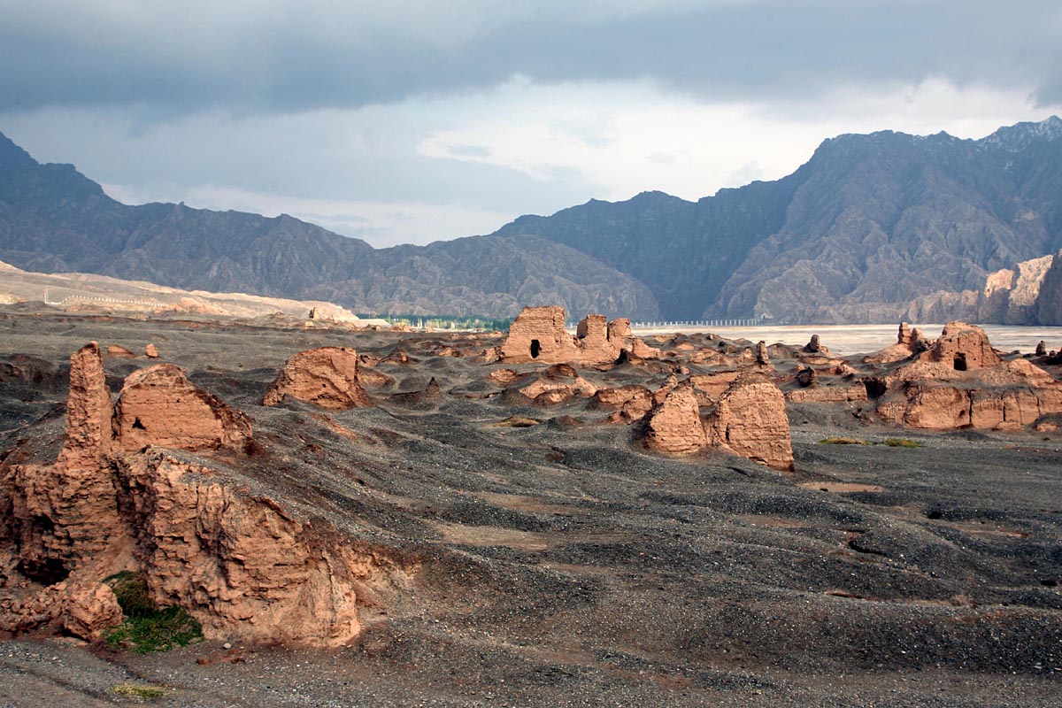 Ruine der Altstadt Gaochang