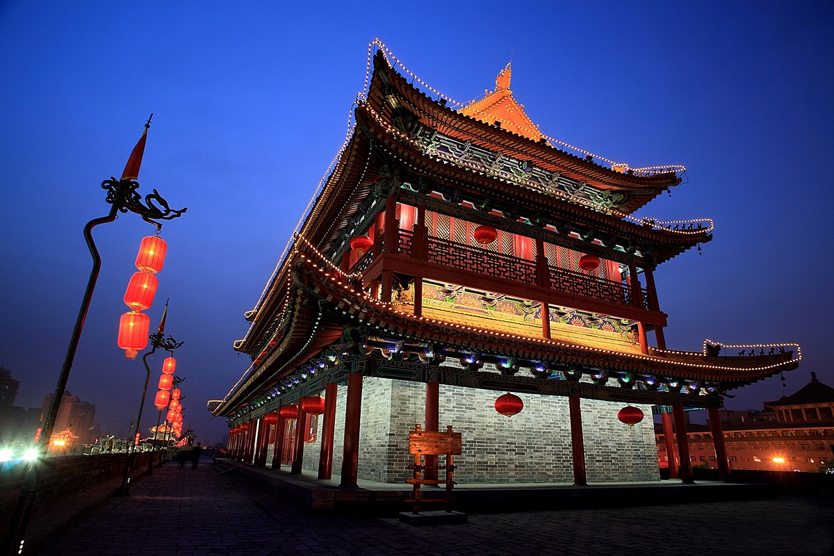 Altstadtmauer in Xian