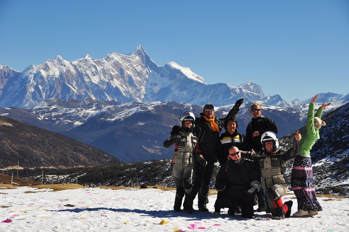 Tibet Motorradreise