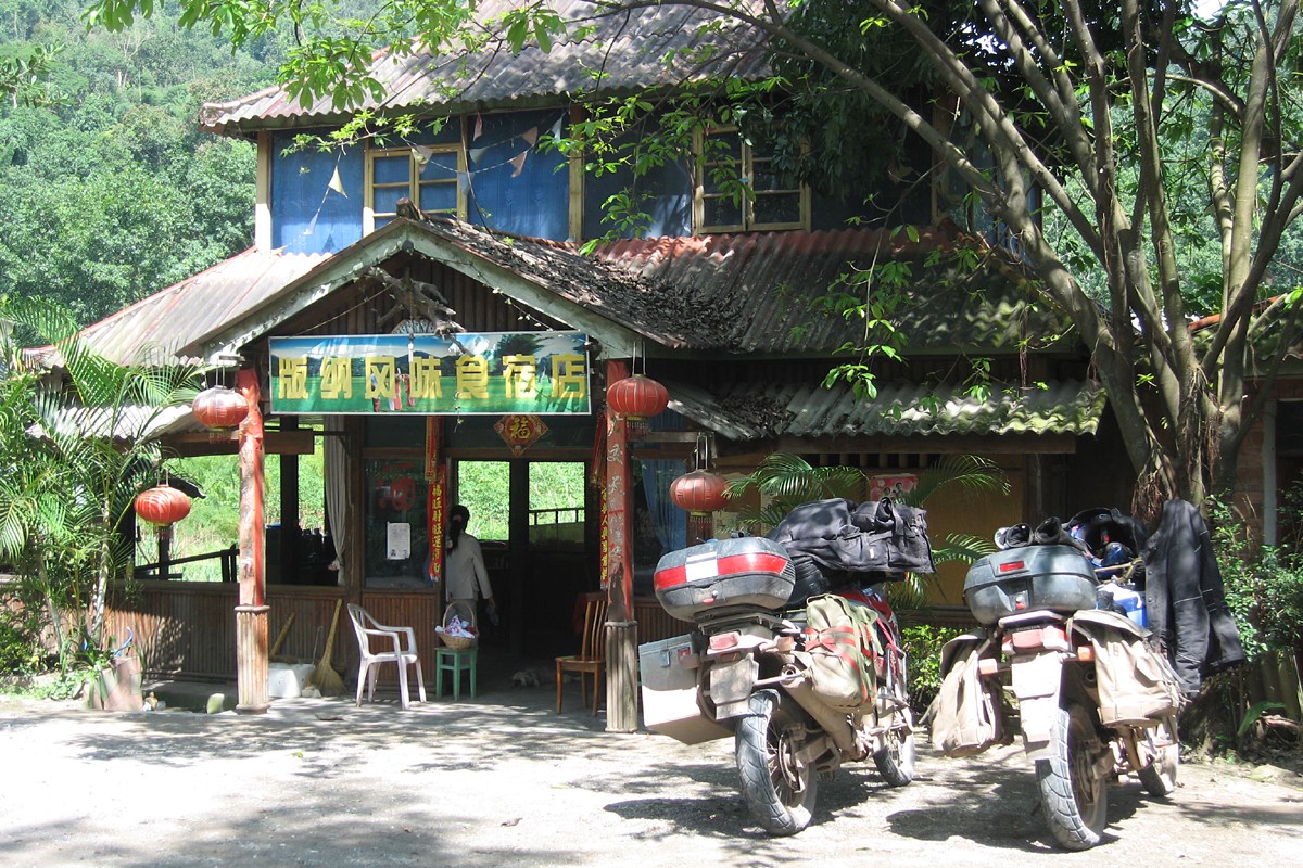 Motorradfahrt in Xishuangbanna