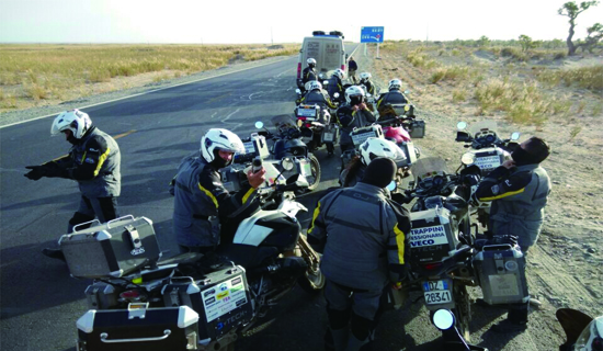 Motorradreise durch China von Laos in die Mongolei